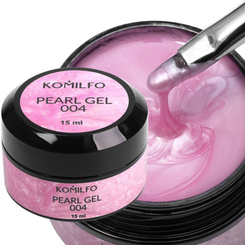 Komilfo Pearl Gel 04, 15 ml — Photo 2