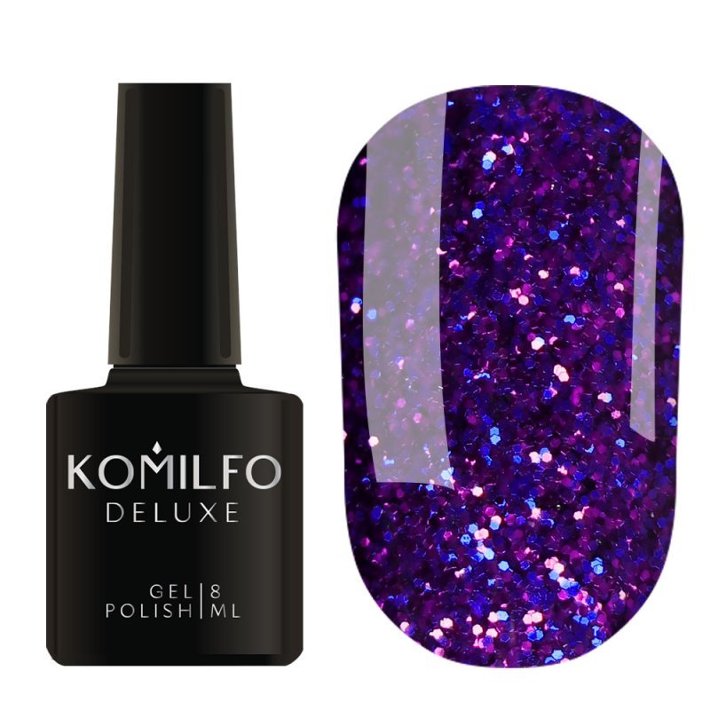 Esmalte Semipermanente Komilfo Stardust Glitter 005, 8ml — Photo 2