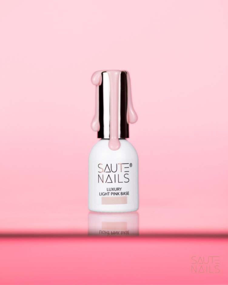 Saute Luxury Light Pink Base, 8ml — Photo 2