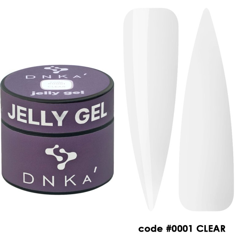 DNKa Gel Jelly 01 Clear, 15 ml — Photo 2