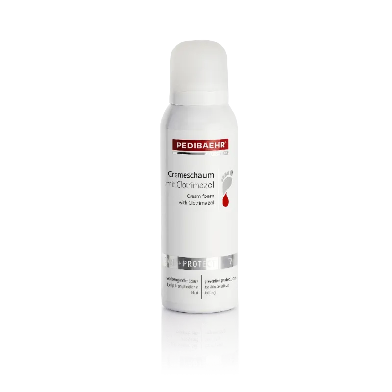 BAEHR Crema-espuma antifúngica con clotrimazol y urea, 125ml (CREMESCHAUM MIT CLOTRIMAZOL) — Photo 2