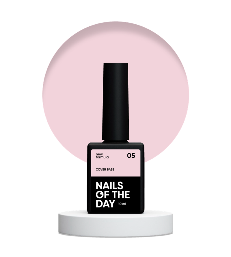 NAILSOFTHEDAY Cover base 05, 10ml new formula — Photo 4