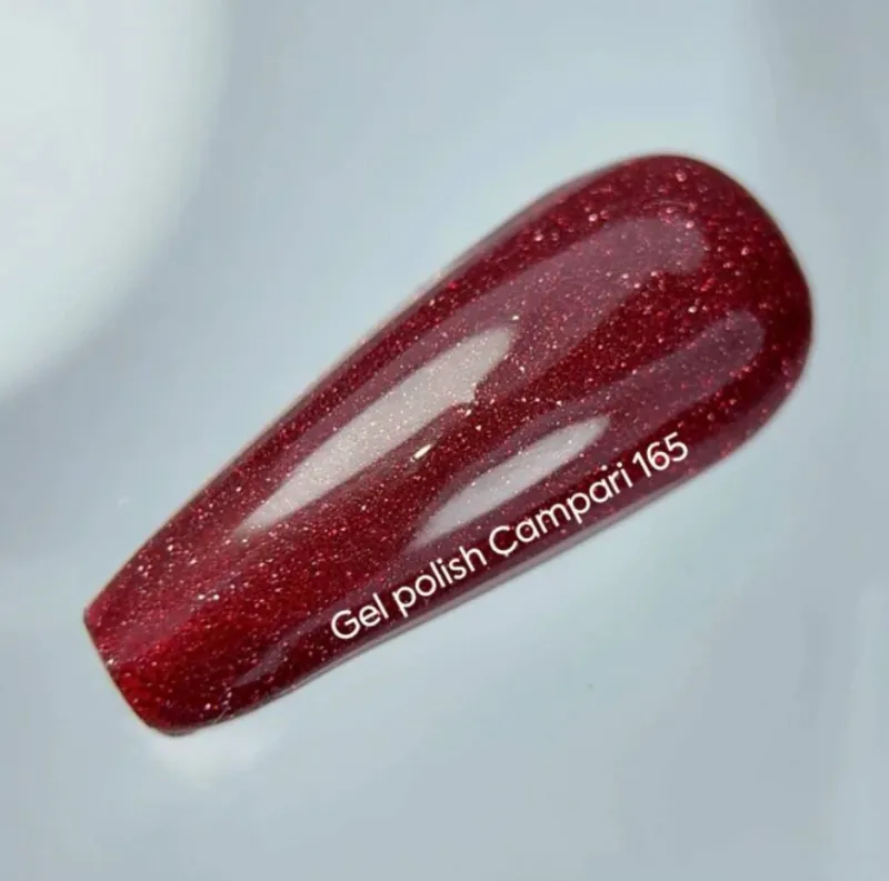 NAILSOFTHEDAY Esmalte Semipermanente Campari, 10ml — Photo 3