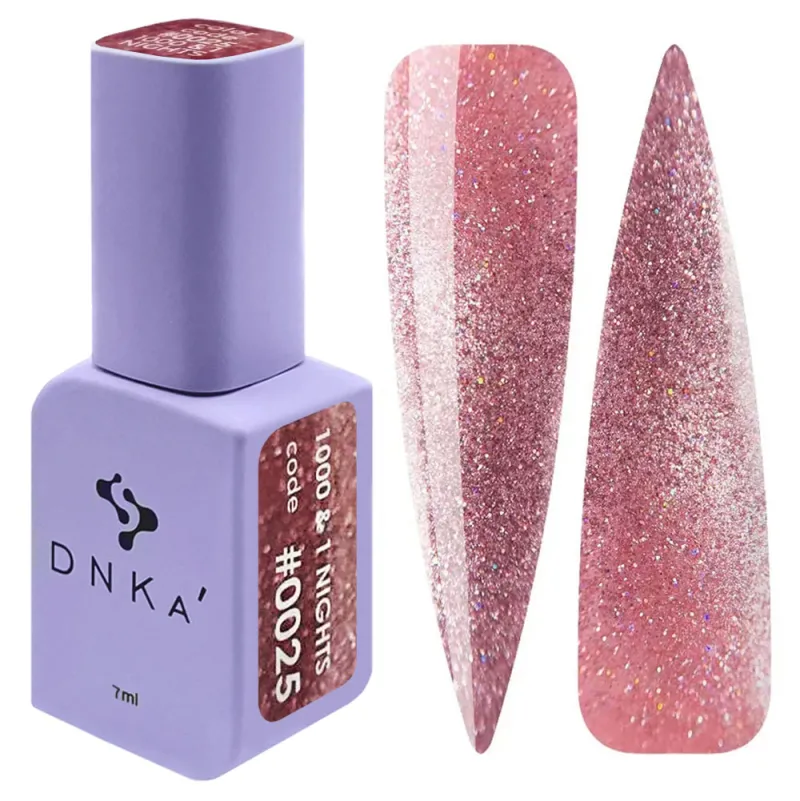 Dnka Esmalte Semipermanente Cat Eye 0025, 7ml (1000 &amp; 1 nights) — Photo 2