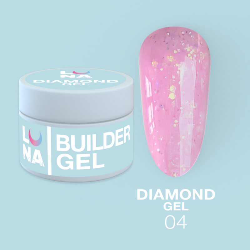 LunaMoon Diamond Gel 04, 15ml — Photo 2