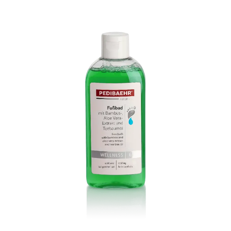 BAEHR Baño para pies con extracto de bambú y aceite de árbol de té (FUSSBAD MIT BAMBUS-UND ALOE VERA-EXTRAKT UND TEBAUMÖL) — Photo 2