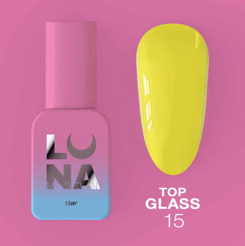 Luna Top Glass 15, 13 ml — Photo 2