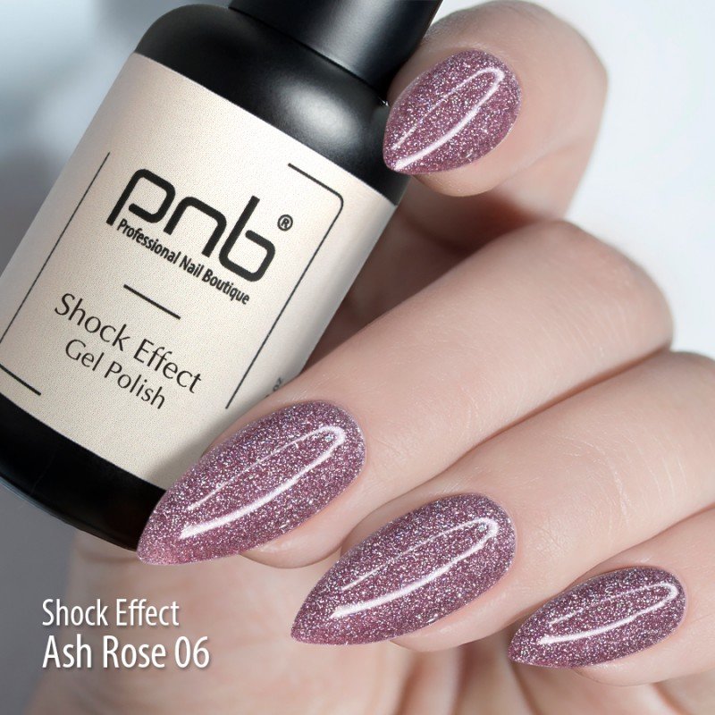 Esmalte Semipermanente Shock Effect Ash Rose 006, 8ml — Photo 3