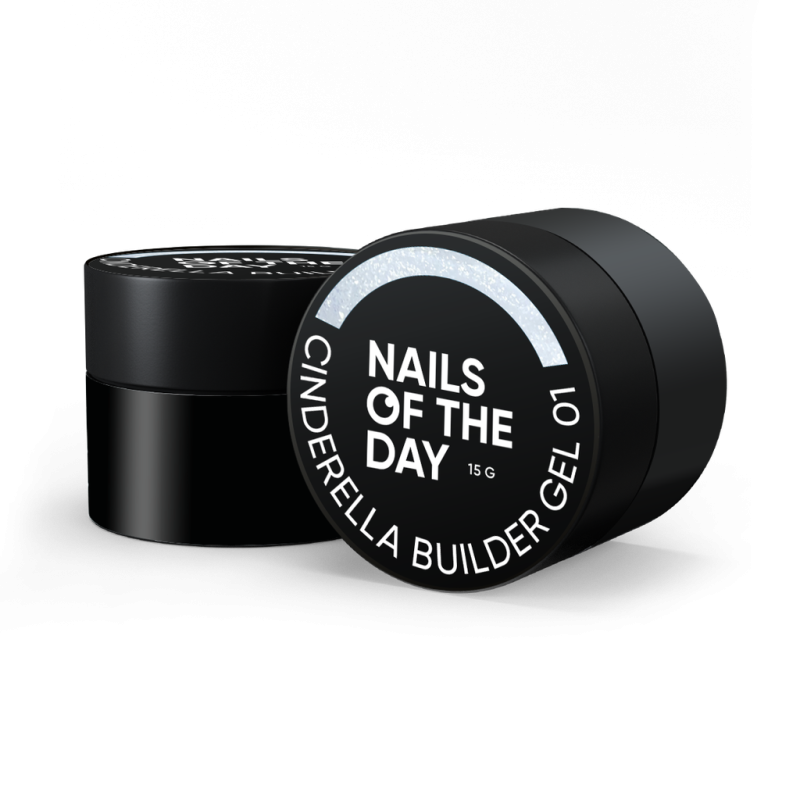 NAILSOFTHEDAY Cinderella builder gel, 01, 15ml — Photo 4