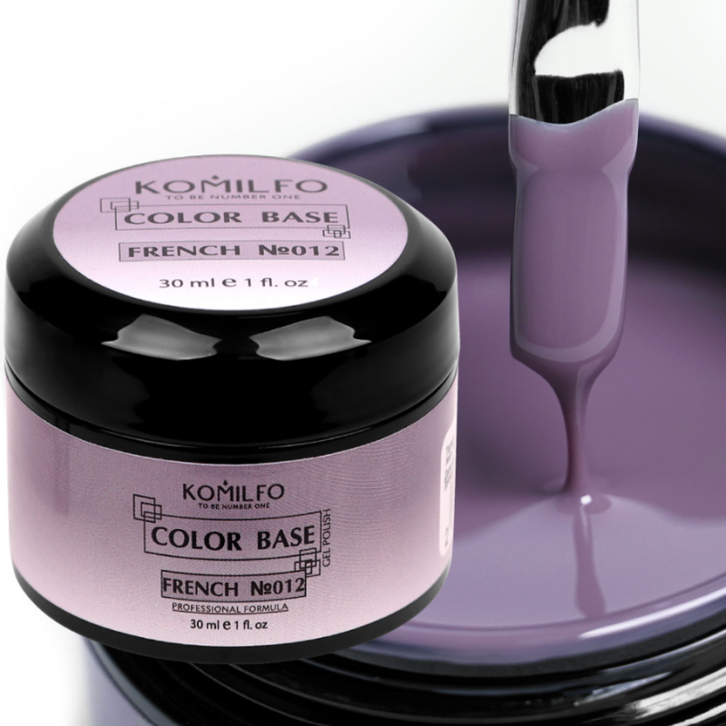 Komilfo Color Base French 012, 30ml — Photo 2