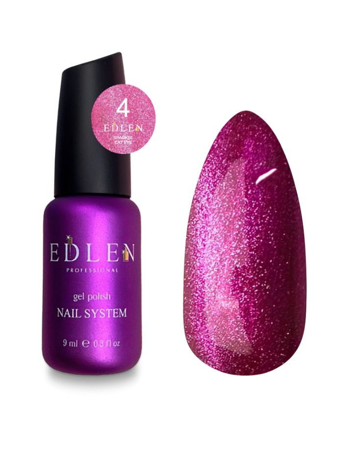 Edlen Esmalte Semipermanente Sparkle Cat 04, 9ml — Photo 2