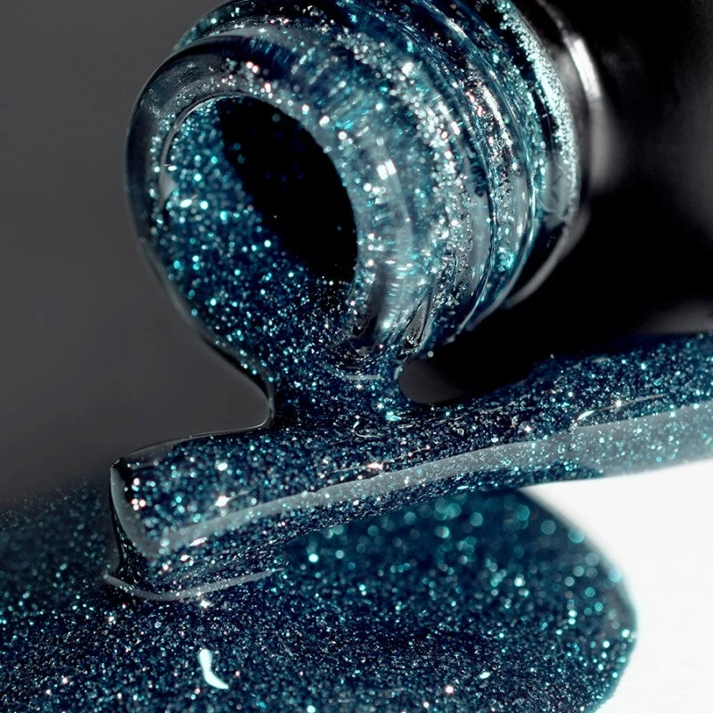 Esmalte Semipermanente Shock Effect Azur 003, 8ml — Photo 2