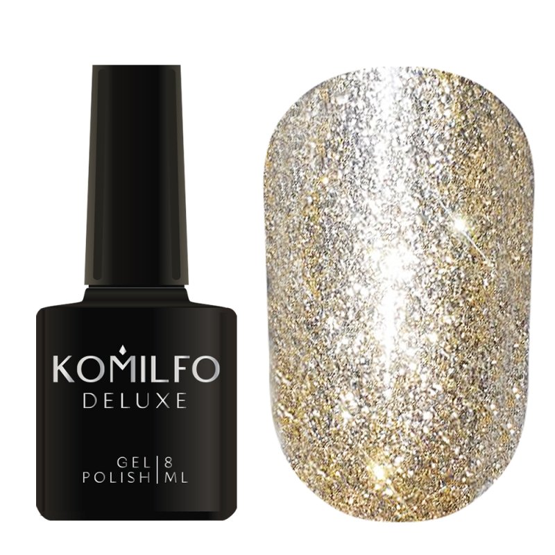 Esmalte Semipermanente Komilfo Liquid Glam Gel LGG 003, 8ml — Photo 2