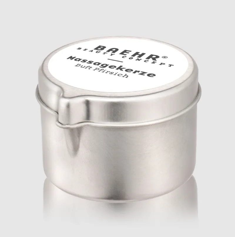 BAEHR Vela de masaje de melocotón, 50ml (MASSAGEKERZE PFIRSICH) — Photo 2