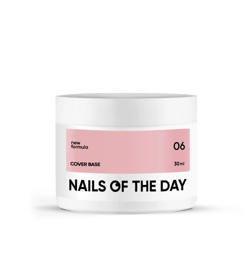 NAILSOFTHEDAY Cover base 06, 30ml new formula — Photo 4