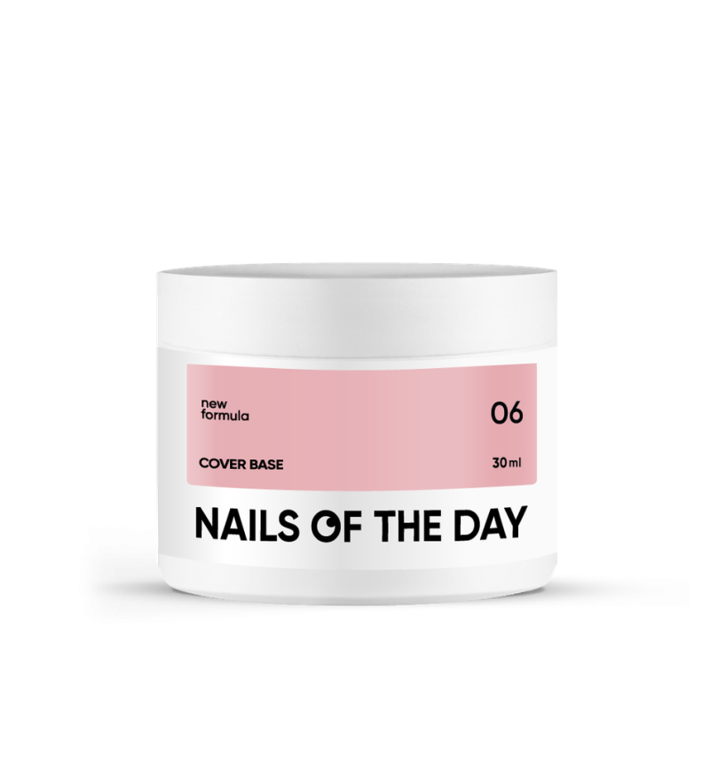 NAILSOFTHEDAY Cover base 06, 30ml new formula — Photo 4