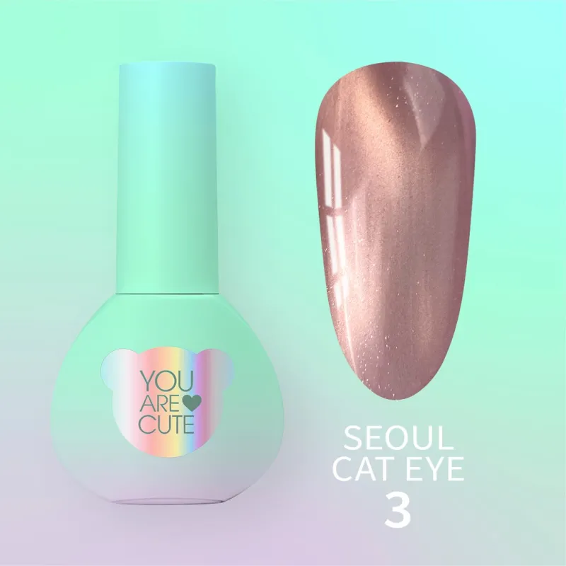 YOUARECUTE Esmalte Semipermanente Seoul Cat Eye 03, 5ml — Photo 2