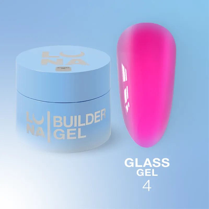 Luna Builder Gel Glass 04, 15ml — Photo 2