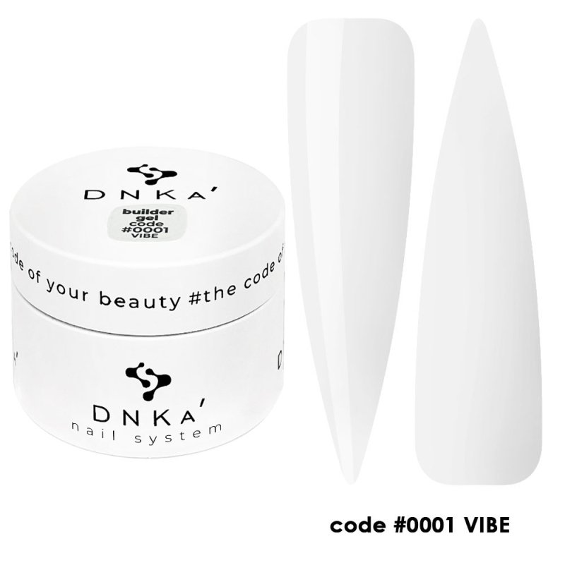 DNKa Builder Gel 01 Vibe (Transparente), 30 ml — Photo 2