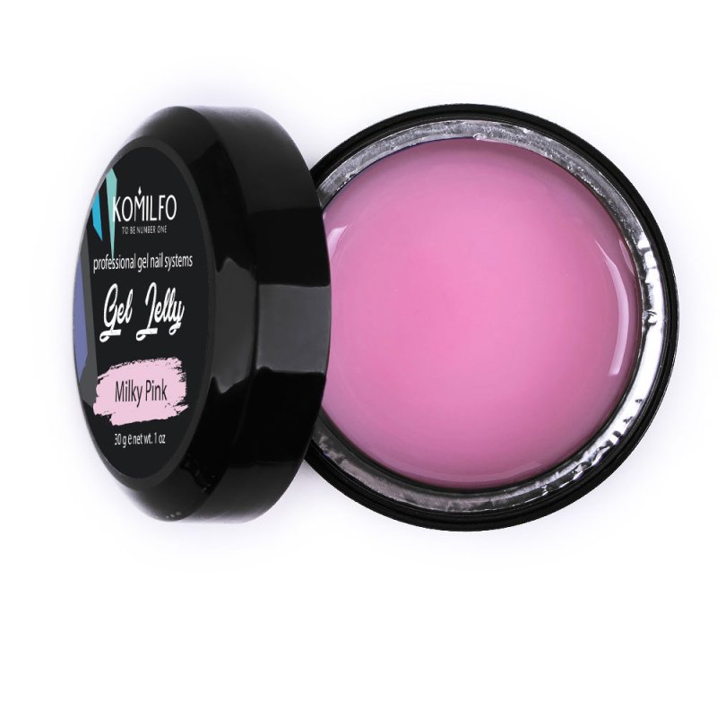 Komilfo Gel Jelly Milky Pink, 30g — Photo 2