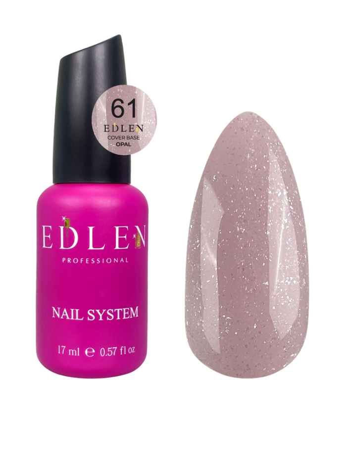 Edlen Cover Base 61 Opal, 17ml — Photo 2