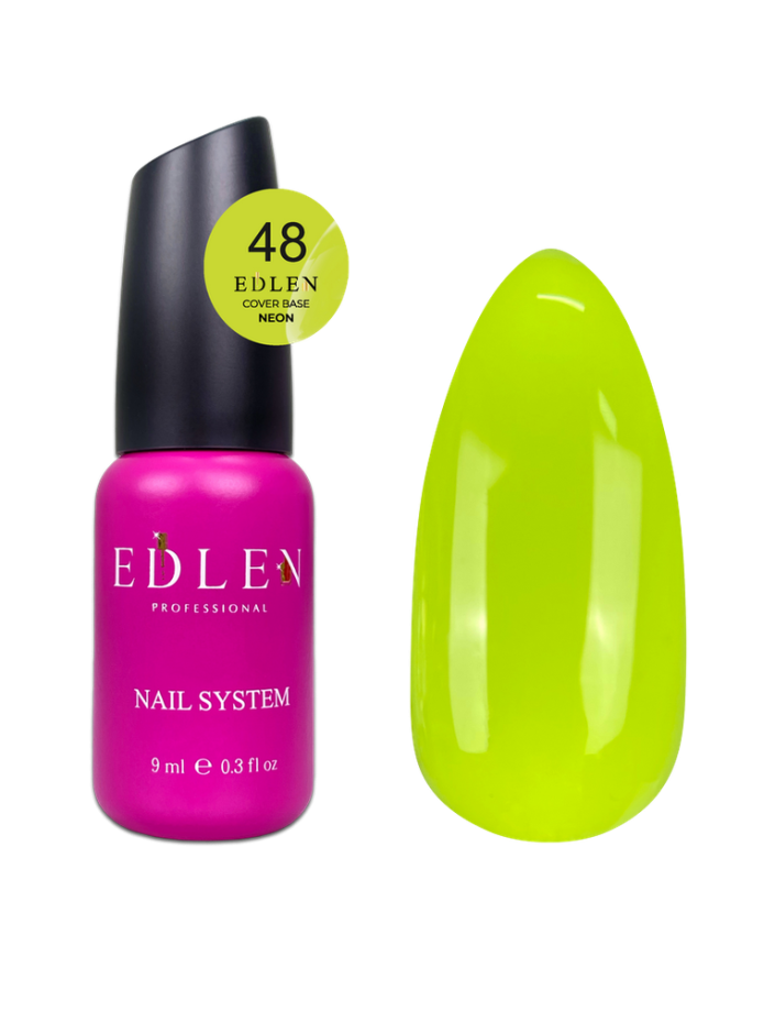 Edlen Cover Base 48 Neon, 17ml — Photo 2