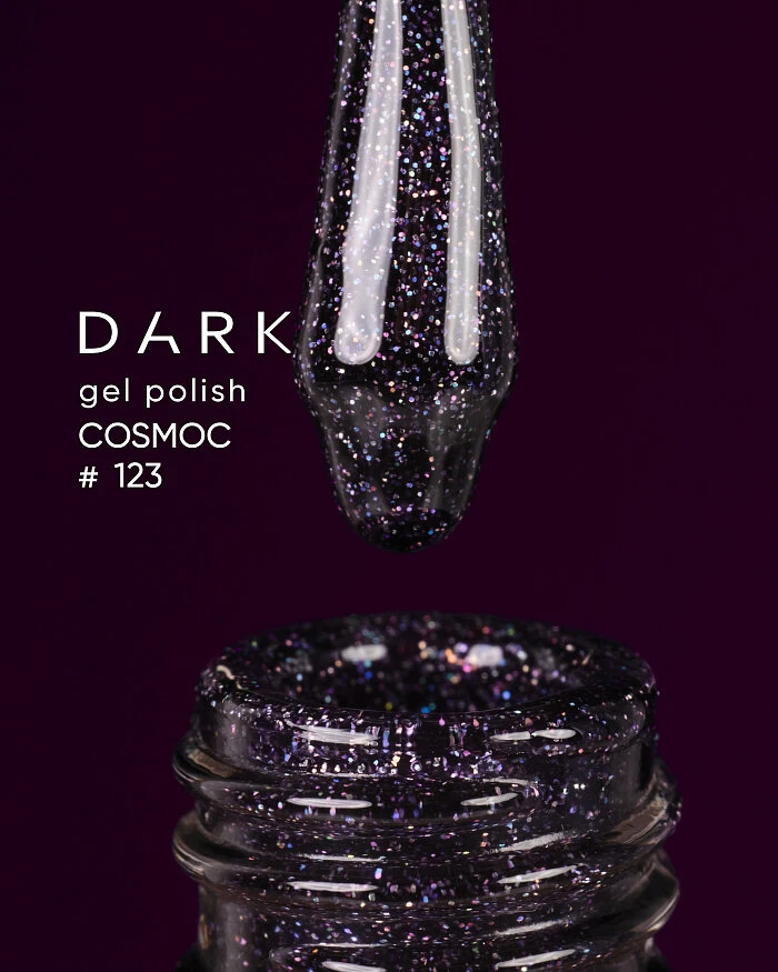 Dark by Rior Esmalte Semipermanente 123(cosmos), 6ml — Photo 2