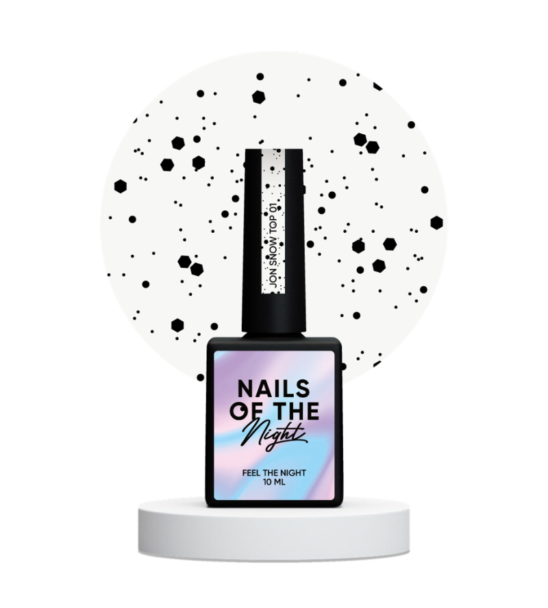 NAILSOFTHENIGHT Jon Snow Top, 01, 10ml — Photo 3