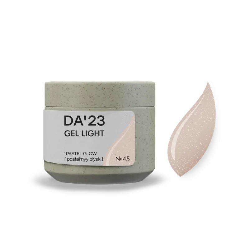 DA23 Light Gel 45 Pastel Glow, 15ml — Photo 2