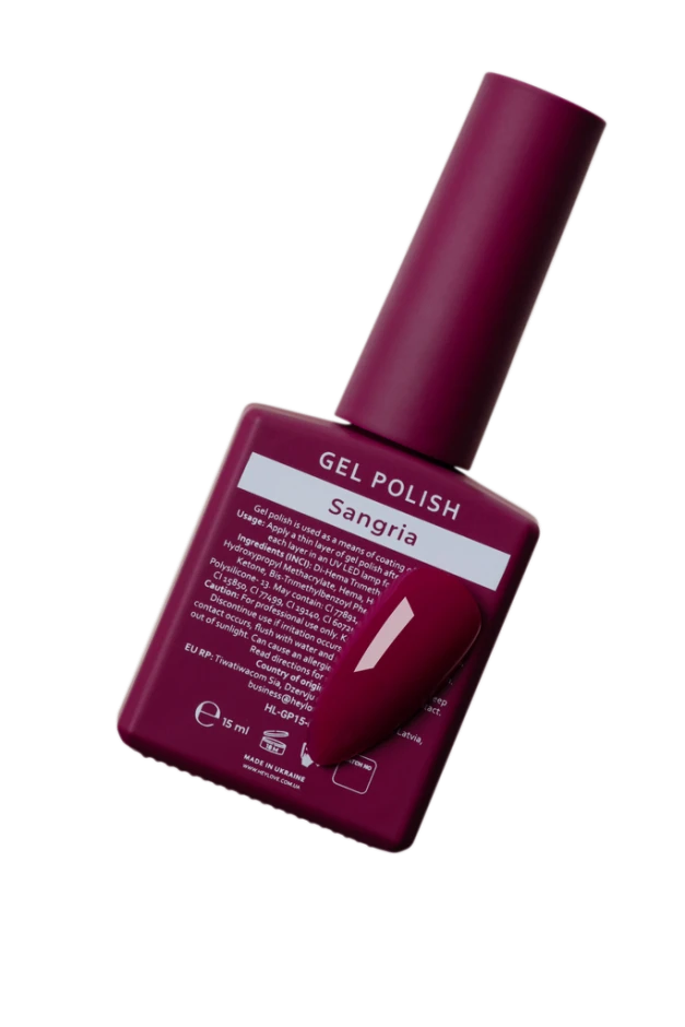 Heylove Esmalte Semipermanente Sangria, 15ml — Photo 2