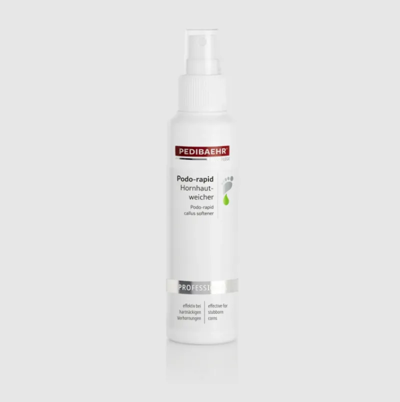 BAEHR Ablandador de durezas en spray PODO-RAPID, 100ml (PODO-RAPID HORNHAUTWEICHER) — Photo 2