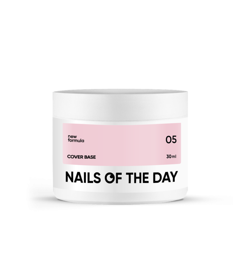 NAILSOFTHEDAY Cover base 05, 30ml new formula — Photo 4