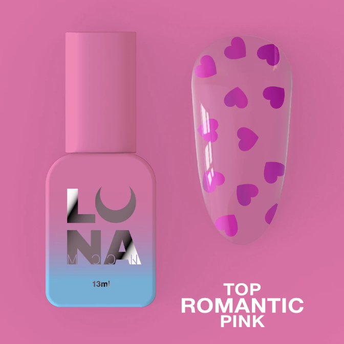 Luna Top Romantic Pink, 13ml — Photo 2