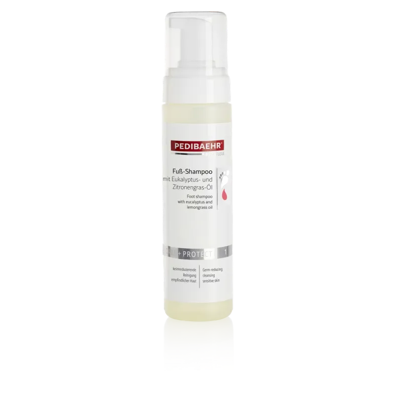 BAEHR Champú para pies con aceite de eucalipto y citronela, 200ml (FUSS-SHAMPOO MIT EUCALIPTO/HIERBA DE LIMÓN) — Photo 2