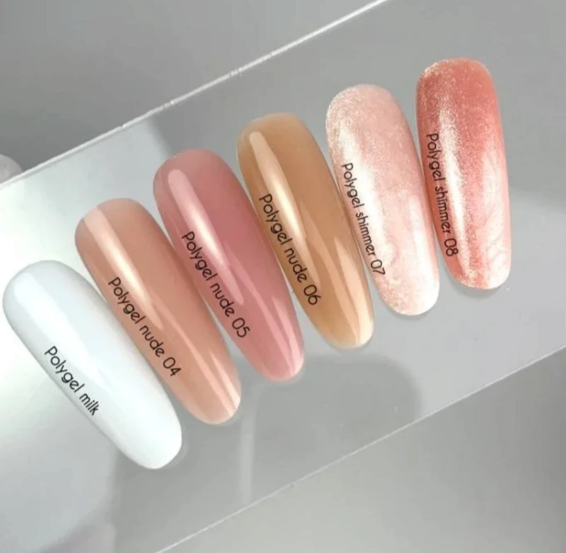 NAILSOFTHEDAY Polygel Shimmer 08, 30g — Photo 4