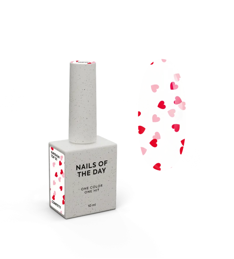 NAILSOFTHEDAY Kupidon Top 01, 10ml — Photo 2