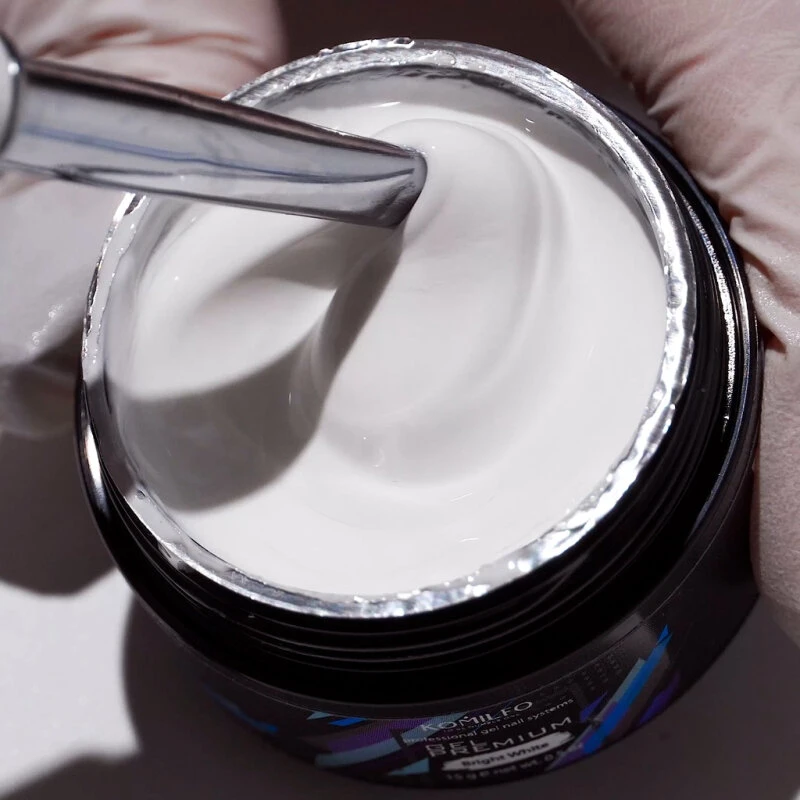 Komilfo Gel Premium Bright White, 30g — Photo 3
