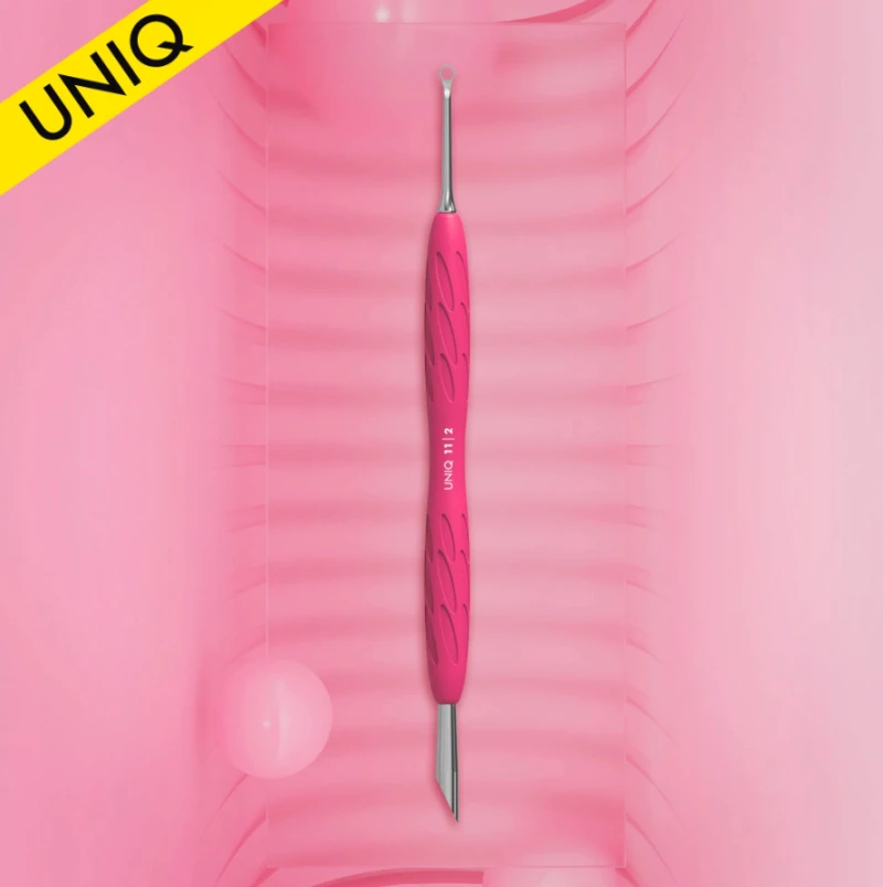 Staleks Empujador Para Manicura Con Mango De Silicona &quot;Gummy&quot; UNIQ 11/2 — Photo 2