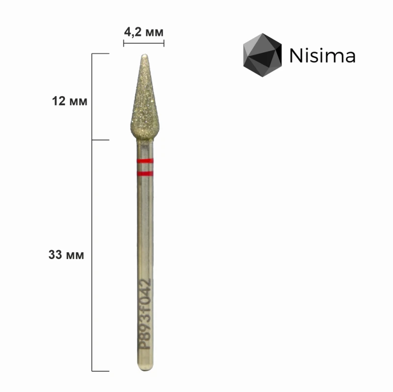 Nisima fresa de diamante P893f042 — Photo 2