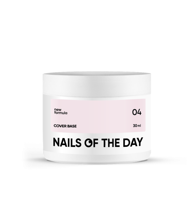 NAILSOFTHEDAY Cover base 04, 30ml new formula — Photo 4