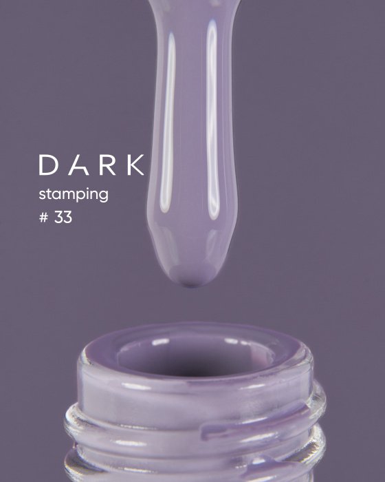 Dark by Rior Esmalte para Estampar 33 Gris, 8ml — Photo 2