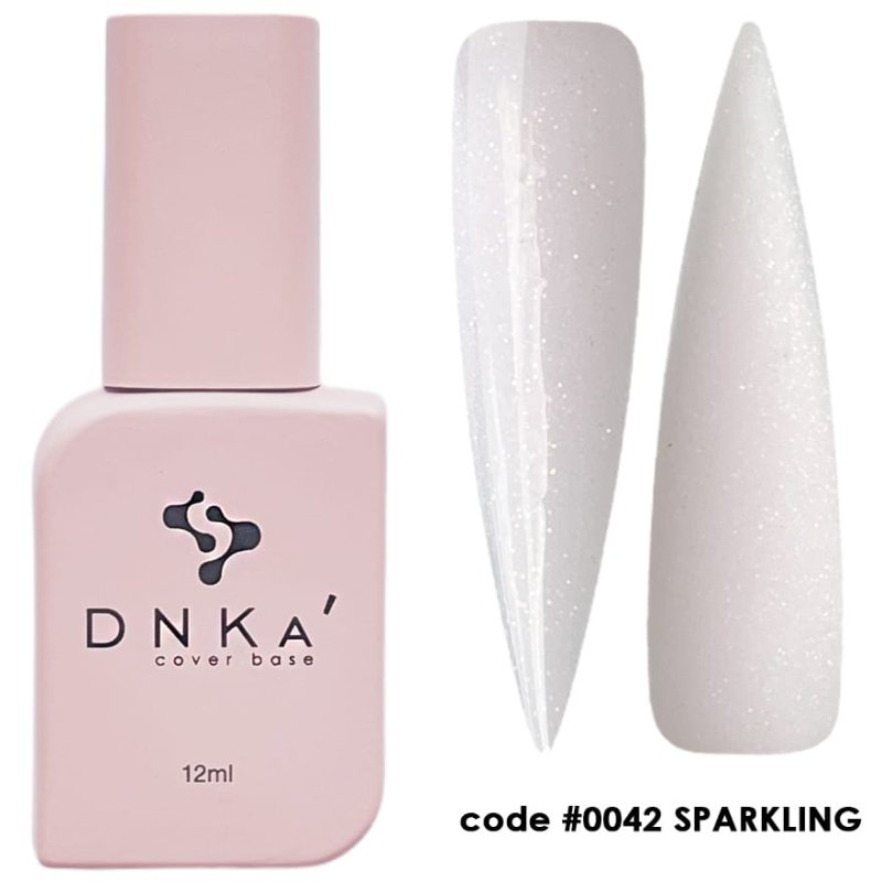 DNKa Cover base 0042, Sparkling, 12 ml — Photo 2