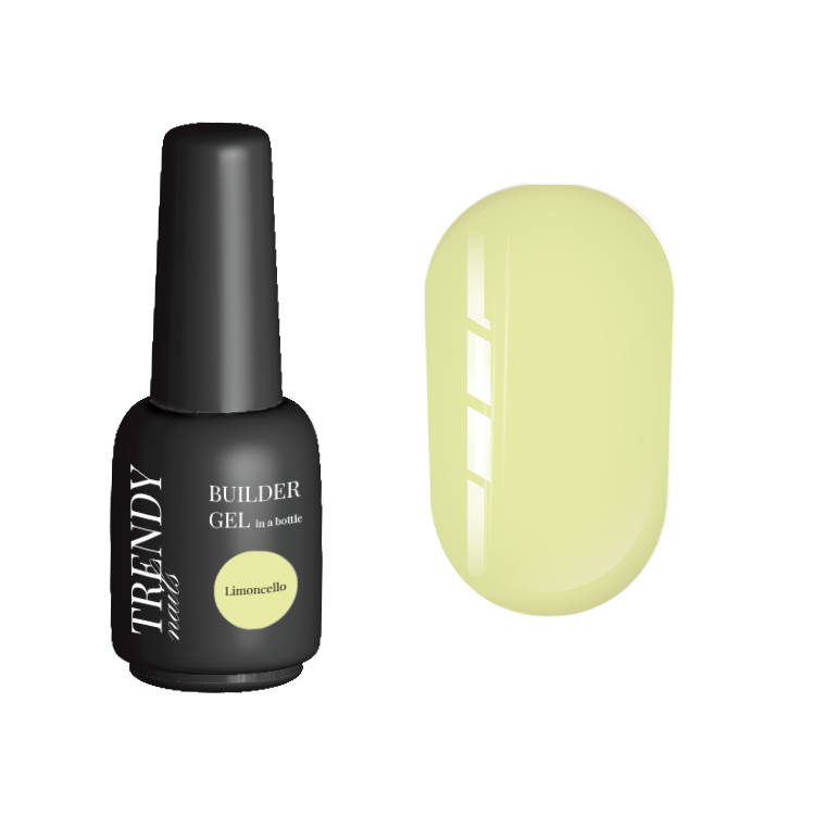 Trendy Nails Builder Gel in a bottle Limoncello, 15ml — Photo 2