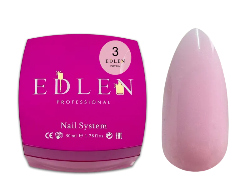 Edlen Poly Gel 03, 50ml — Photo 2