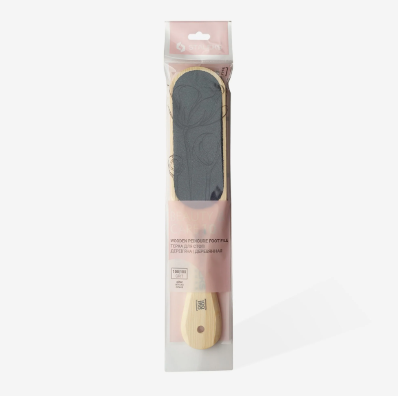 Raspador Para Pies, De Madera BEAUTY &amp; CARE 10 TYPE 1 (100/180) — Photo 4