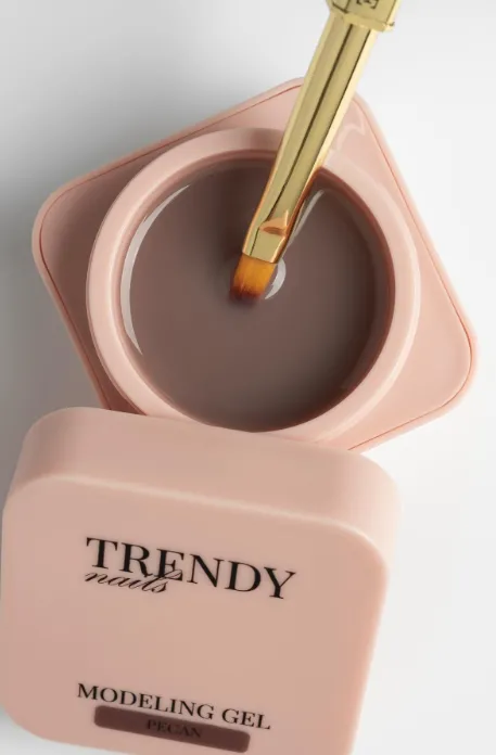 Trendy Nails Modeling Gel Pecan, 15ml — Photo 2