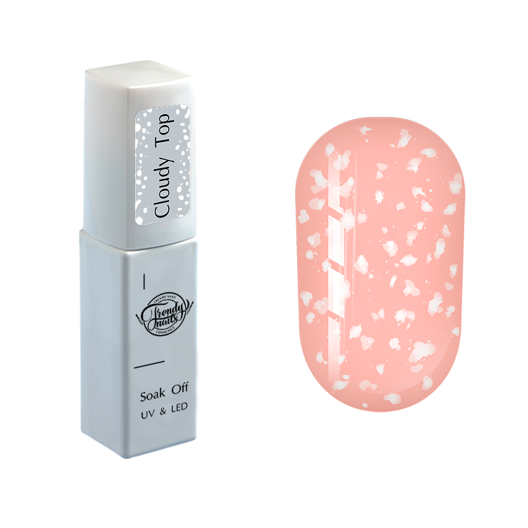 Trendy Nails Cloudy Top, 8ml — Photo 2