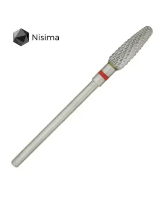 Nisima , fresa de carburo H714fk, rojo — Photo 2