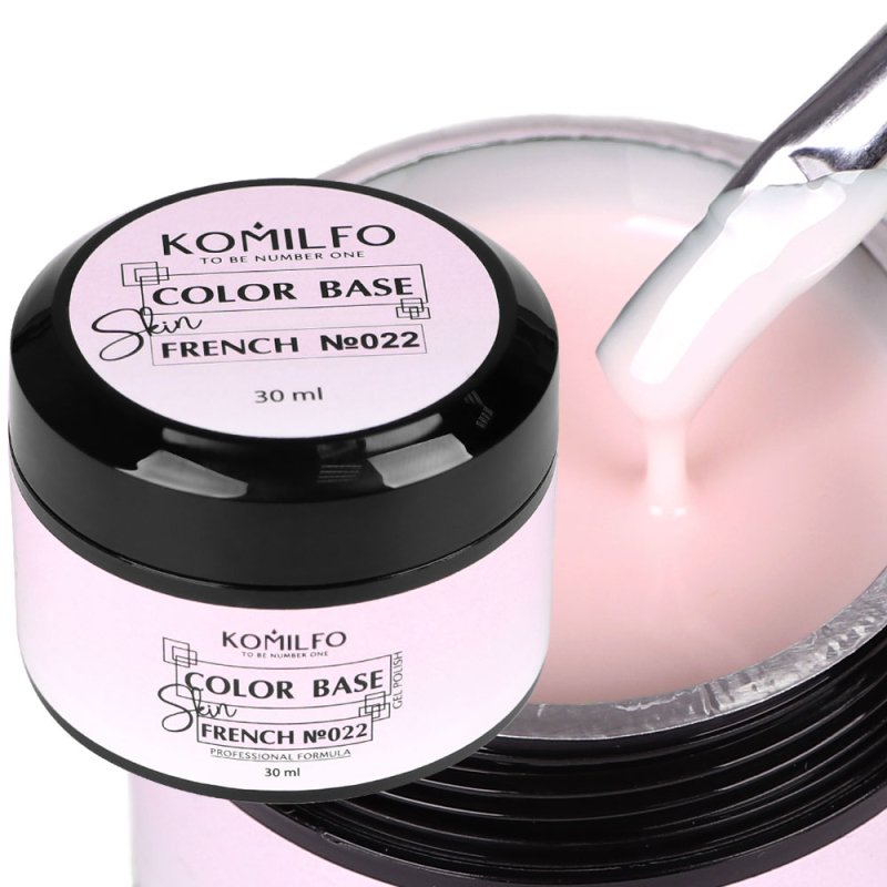 Komilfo Color Base French &quot;Skin&quot; 022, 30ml — Photo 2