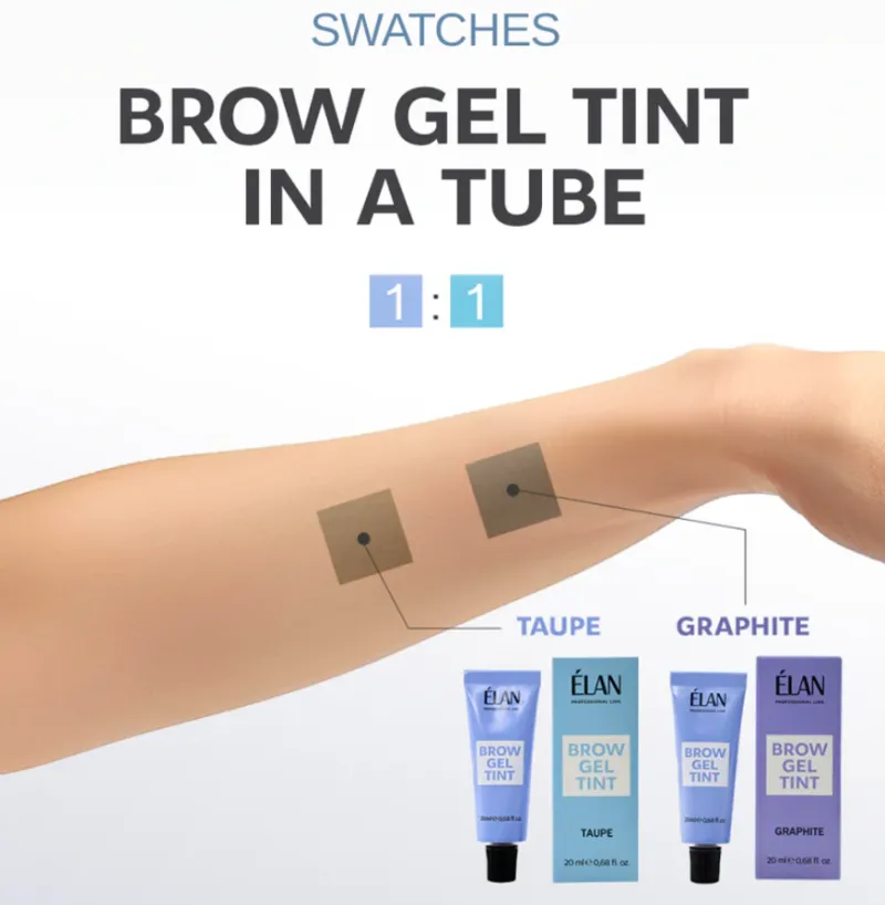 Elan Brow Gel Tint Graphite, 20ml — Photo 3